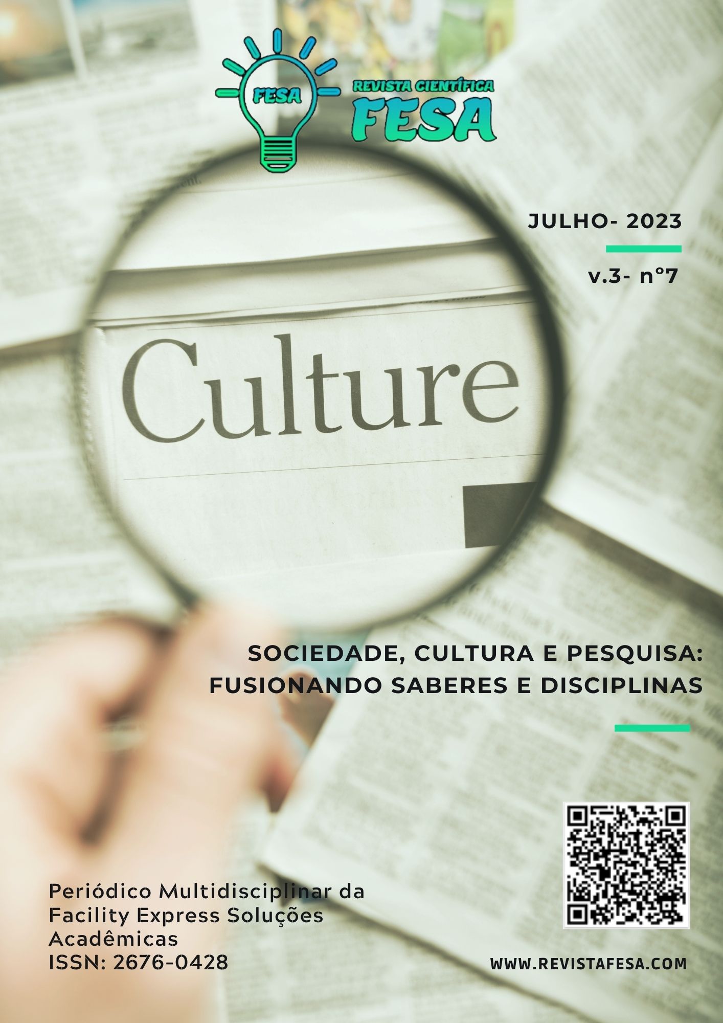 					Visualizar v. 3 n. 7 (2023): Sociedade, Cultura e Pesquisa: Fusionando Saberes e Disciplinas
				